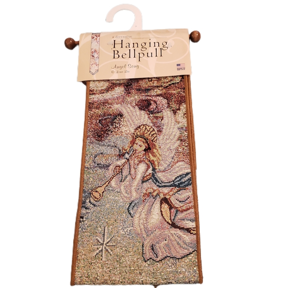 Lena Liu, Angel Song, Hanging Bell Pull Tapestry